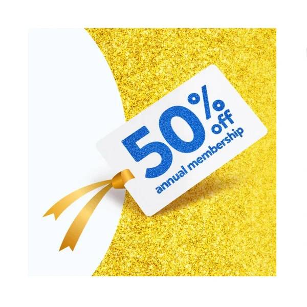 50% Off Walmart Annual Membership
