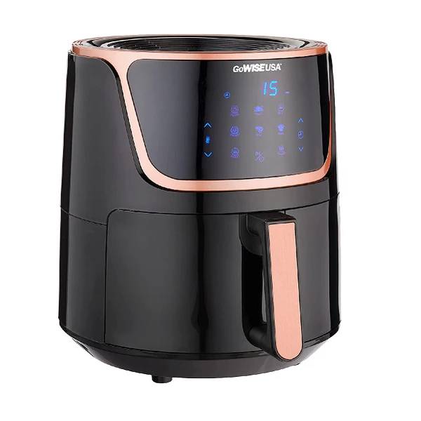 GoWISE USA 7 Quart Electric Air Fryer with Dehydrator & 3 Stackable Racks