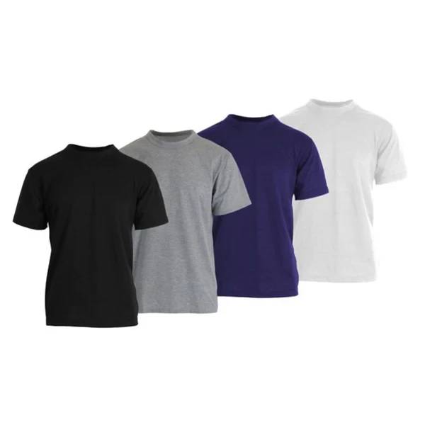 Men's 5-Pack Assorted Short Sleeve Crew Neck Tees