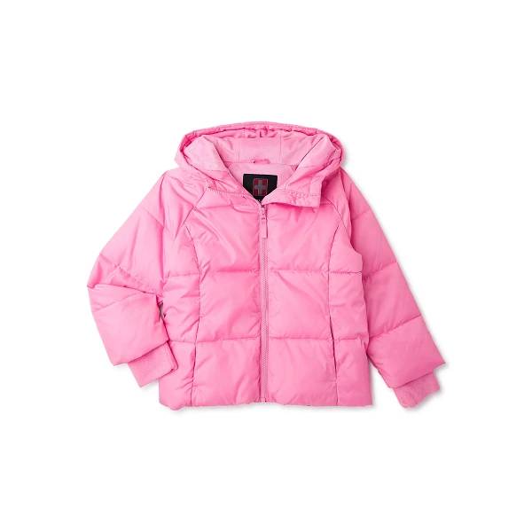 Girls Winter Puffer Jacket with Hood