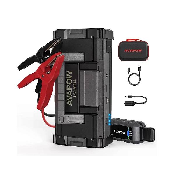 6,000A Car Battery Jump Starter