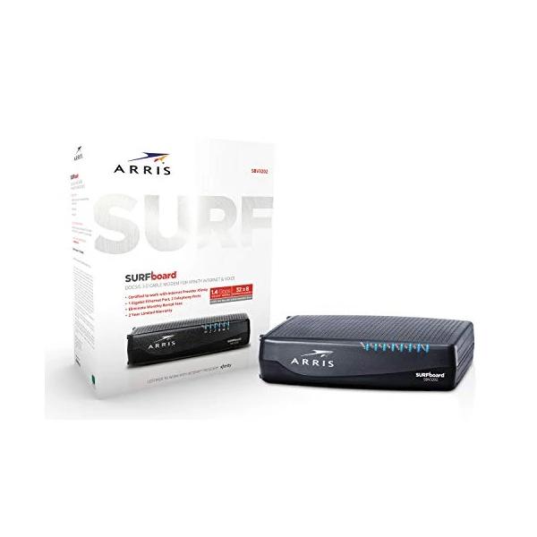 ARRIS Surfboard SBV3202 DOCSIS 3.0 Cable Modem, Certified for Xfinity Internet & Voice