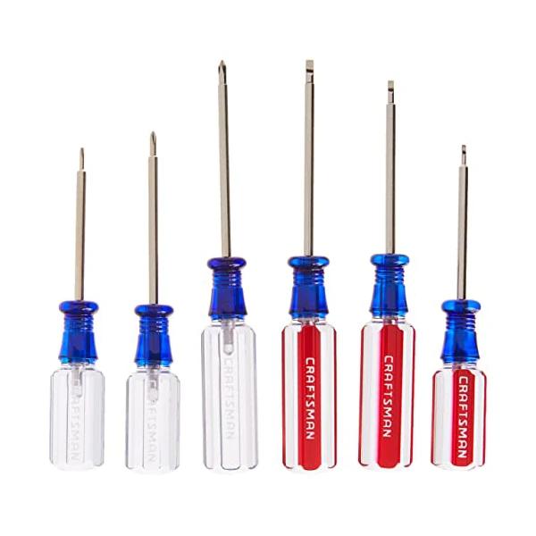 Craftsman 6 Piece Small Screwdiver Jewelers Set