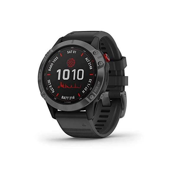 Garmin fenix 6 Pro Solar Multisport GPS Watch with Solar Charging Capabilities