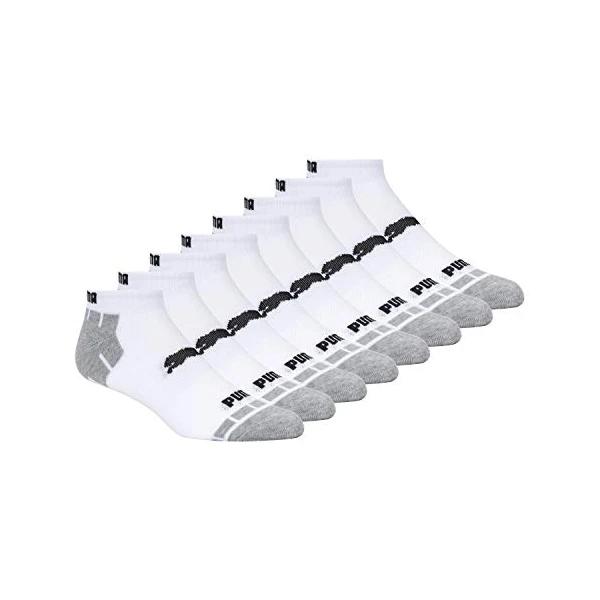 PUMA Men's 8-Pair Low Cut Socks
