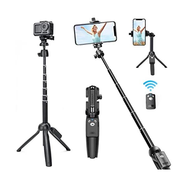Selfie Stick Tripod With Remote