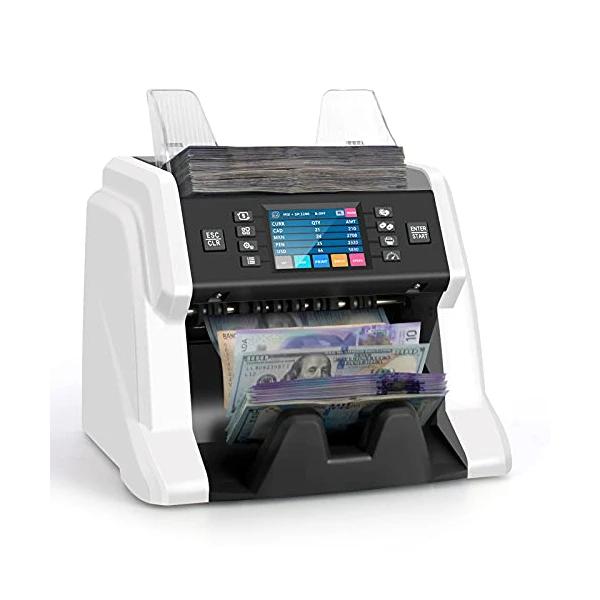 RIBAO Premium Bank Grade Money Counter Machine Multi Currency