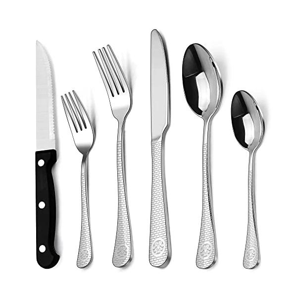 72-Piece Silverware Stainless Steel Set