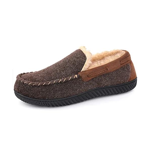 RockDove Men's Hearthfire Memory Foam Moc Slipper