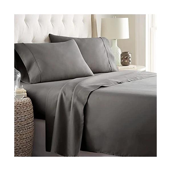 4 or 6-Piece Bed Sheet Sets On Sale (5 Colors)