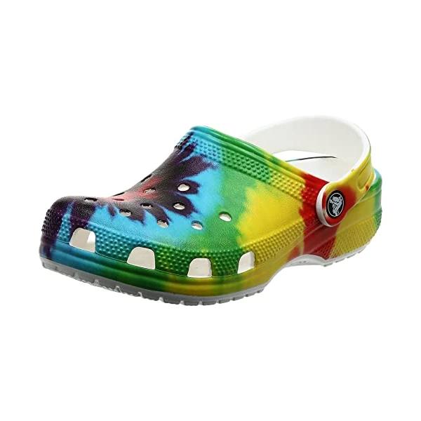 Crocs Men's or Women's Tye-Dye Clogs