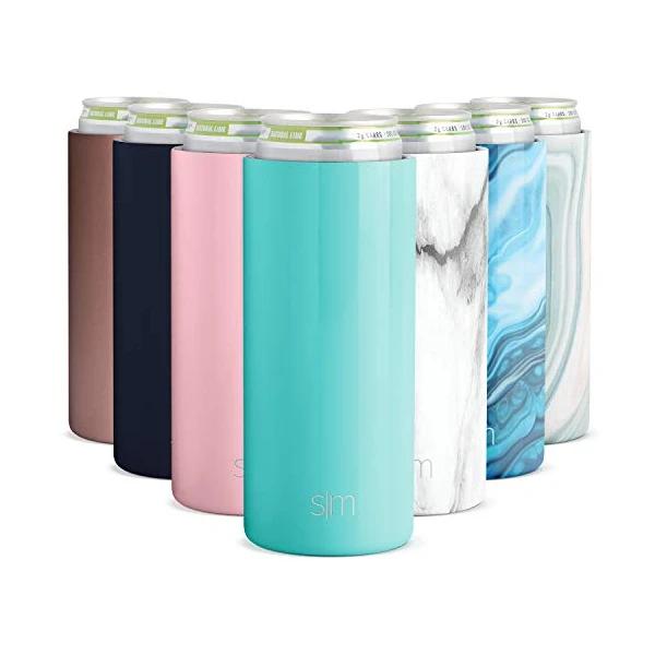 Vacuum Insulated Stainless Steel Standard and Skinny Can Coolers