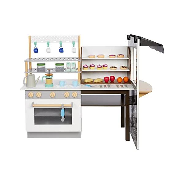 Little Tikes Real Wood Café & Bakery Exclusive Wooden Play Kitchen