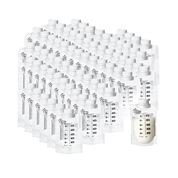 70 Pack Of Tommee Tippee Pump And Go Breast Milk Storage Bags