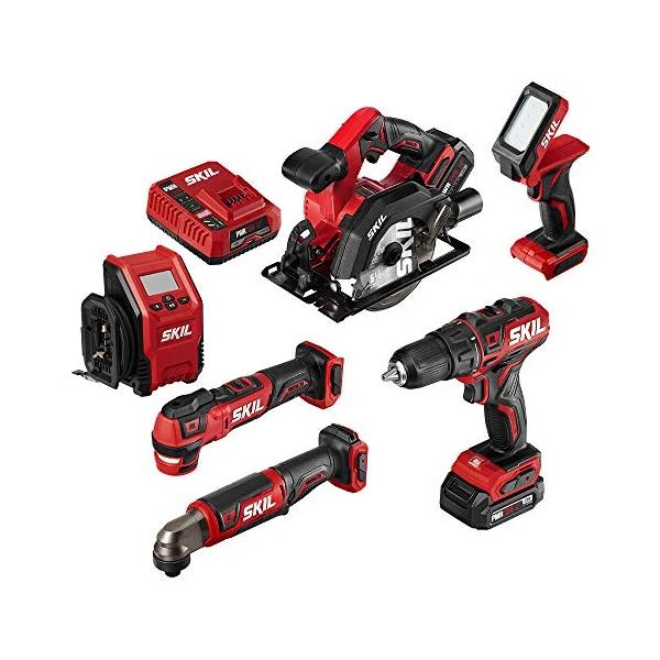 SKIL PWR CORE 12 Brushless 6-Tool Combo Kit