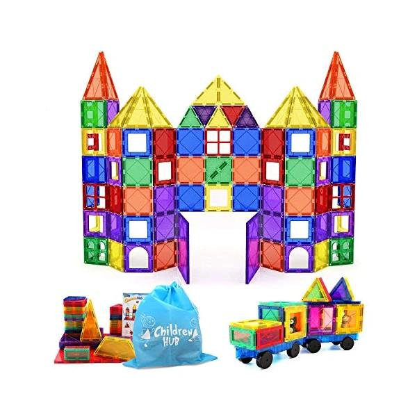 100pcs Magnetic Tiles Set