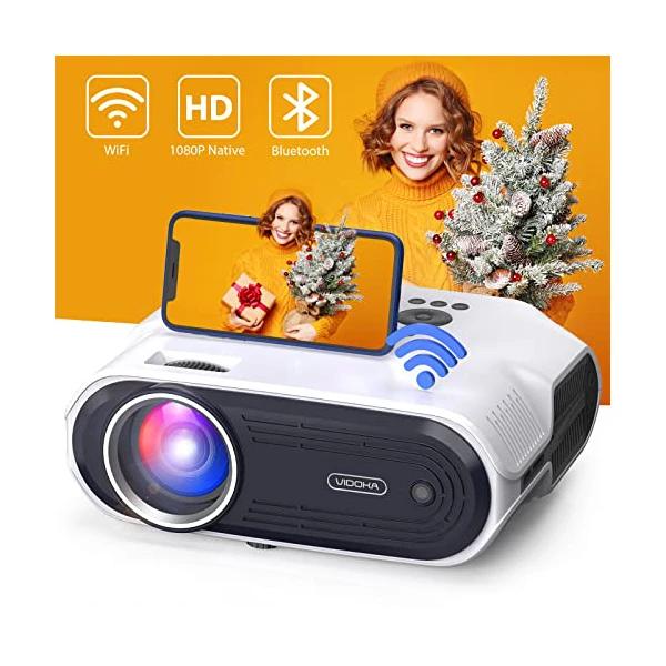 Portable 1080p WiFi Projector