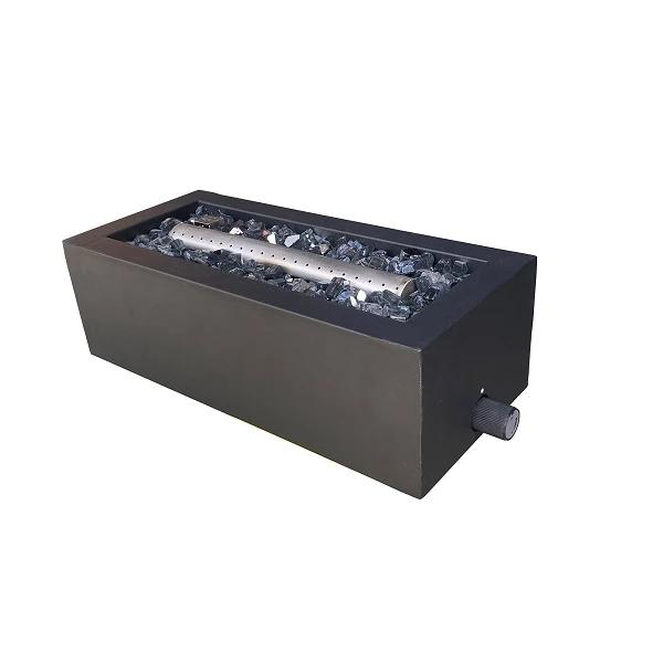 Better Homes & Gardens 14 inch Rectangle Gas Burning Tabletop Fire Pit
