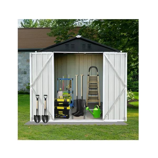 Syngar 6x4-Foot Metal Storage Shed