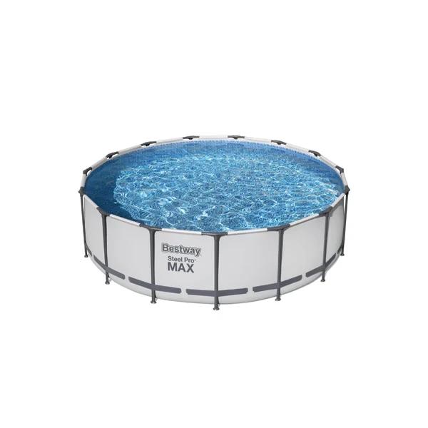 Bestway Steel Pro Max 15' x 48" Round Above-Ground Pool Set