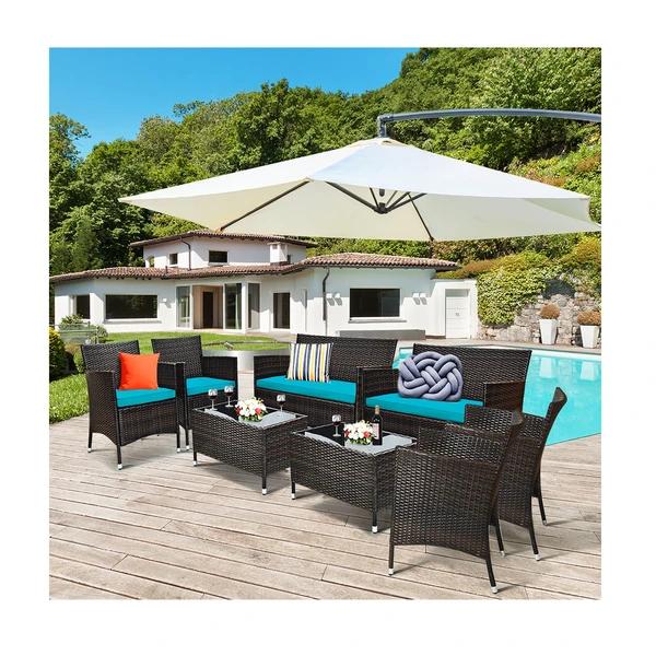 8 Piece Outdoor Cushion Patio Set