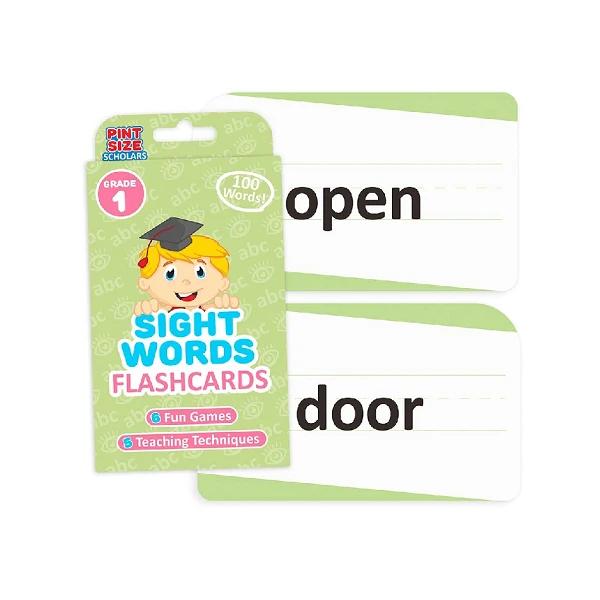 100 Vocabulary Flash Cards for Sight Words