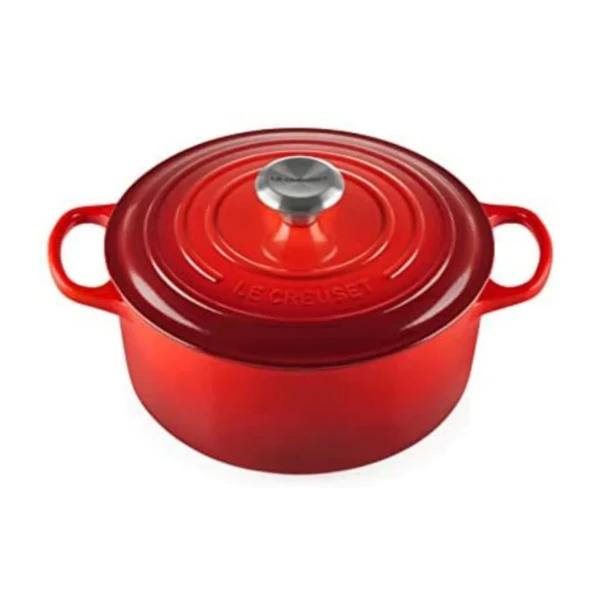 Le Creuset Enameled Cast Iron Signature Round Dutch Oven, 7.25 qt