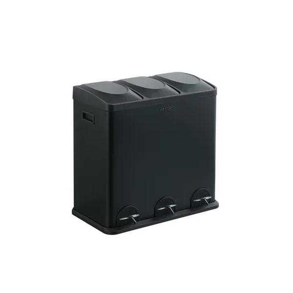 Step N' Sort 16-gal 3-Compartment Kitchen Garbage Can