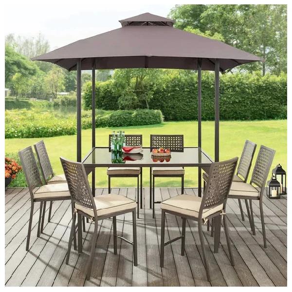 9-Piece Gathering Height Dining Set