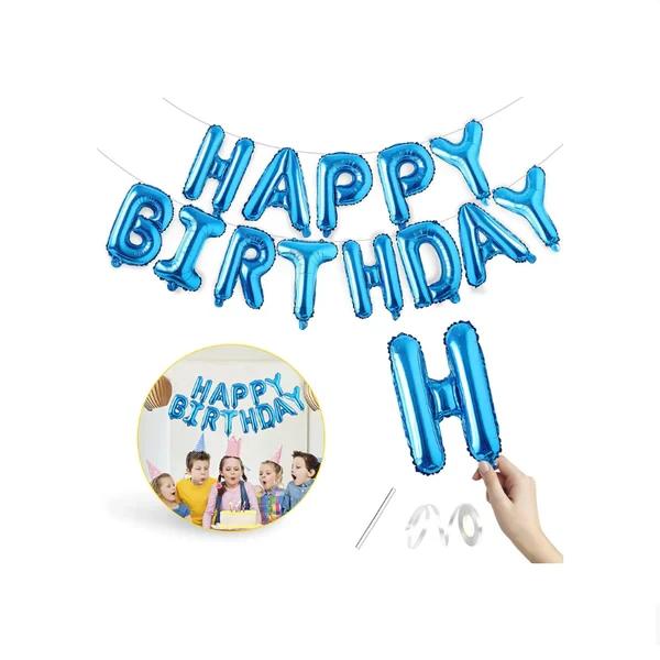 Various Happy Birthday Balloon Banners