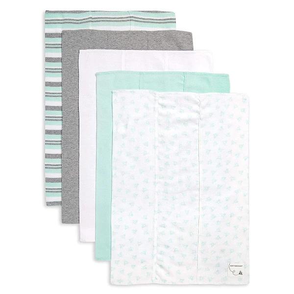 Burt's Bees Baby Burp Cloths, 5-Pack