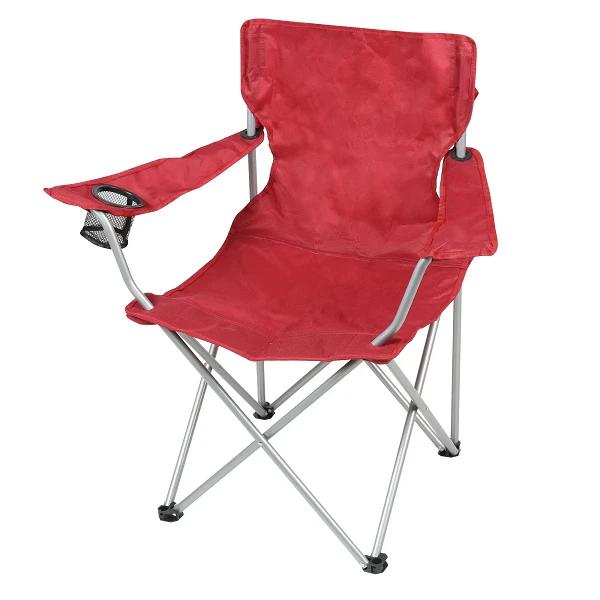 Ozark Trail Basic Quad Folding Camp Chair with Cup Holder