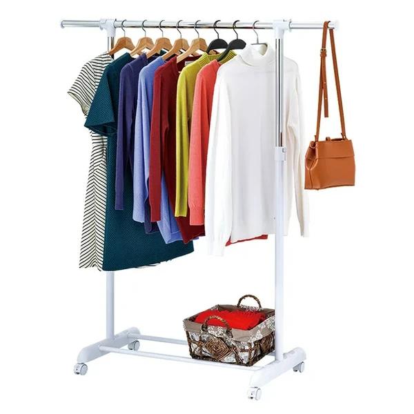 Mainstays Adjustable Rolling Garment Rack