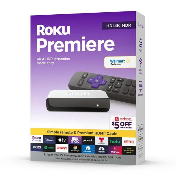 Roku Premiere | 4K/HDR Streaming Media Player