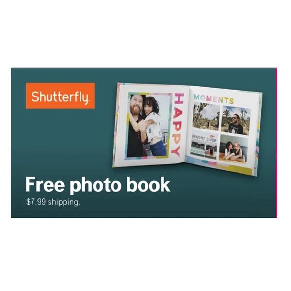 T-Mobile Tuesdays App: Claim A Free Shutterfly 8×8 Photo Book