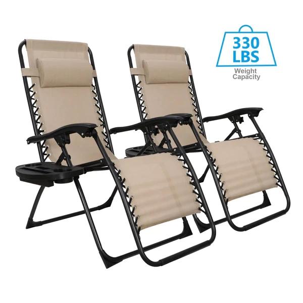 2 Zero-Gravity Chairs
