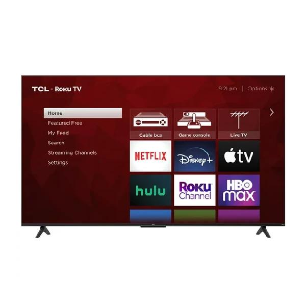 TCL 55″ Class 4-Series 4K UHD HDR Smart Roku TV