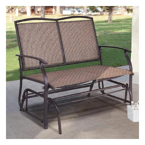 2 Person Patio Glider Rocking Bench