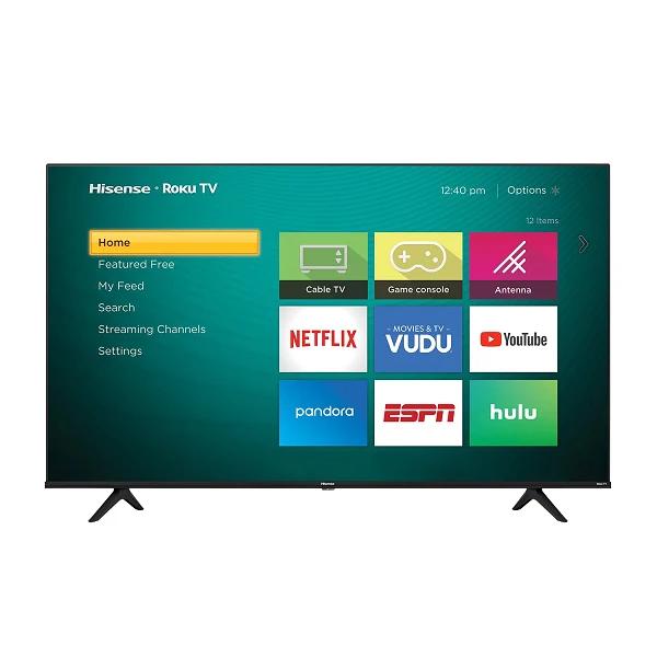 Hisense 75″ Class 4K UHD LCD Roku Smart TV