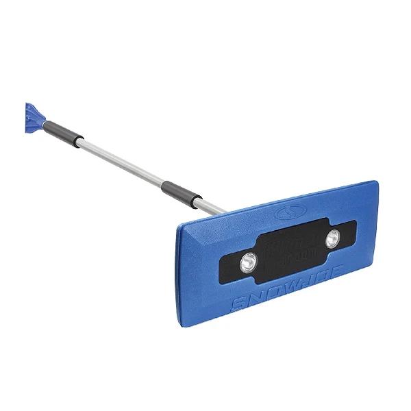 Snow Joe 4-In-1 Telescoping Snow Broom + Ice Scraper