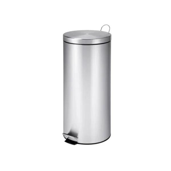 8-Gallon Honey Can Do Round Step On Kitchen Trash Can