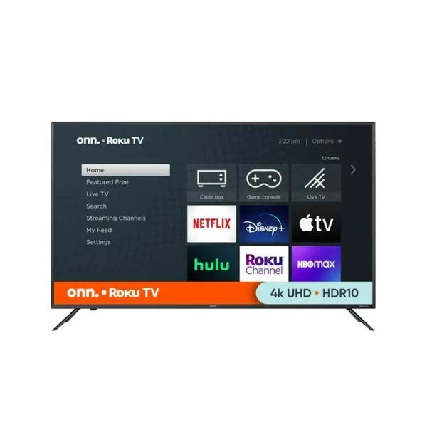 50” onn. 4K UHD LED HDR Roku Smart TV