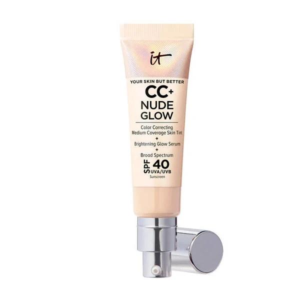 CC+ Nude Glow Lightweight Foundation + Glow Serum with SPF 40