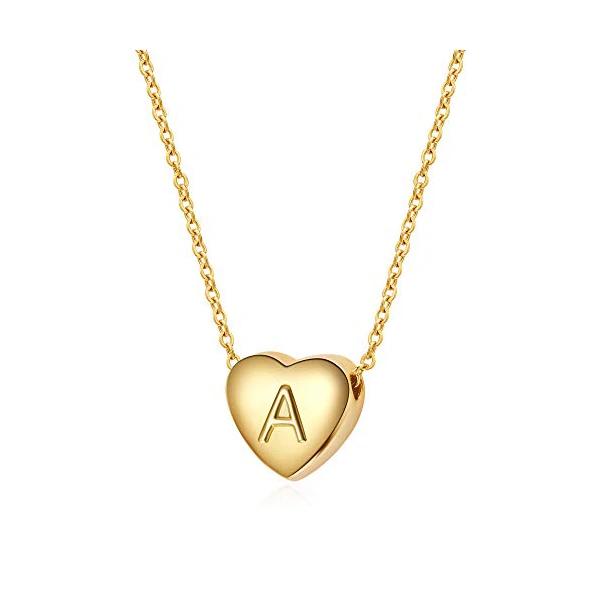 Initial Heart Necklaces (All ABC's)