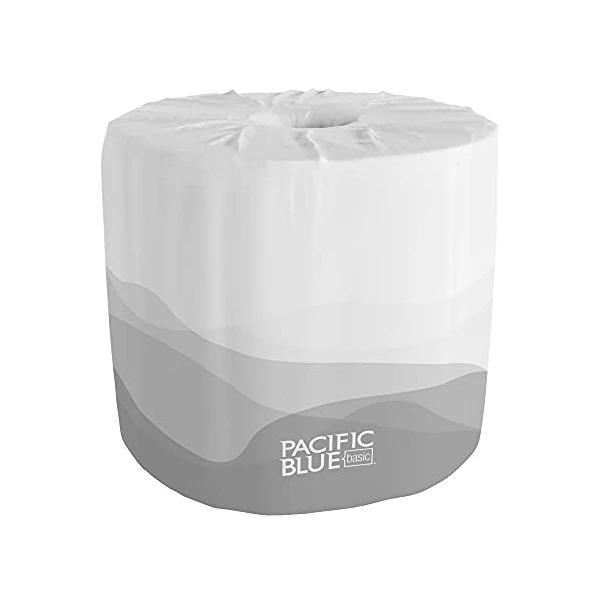 Pacific Blue Basic 2-Ply Embossed Toilet Paper 80-Roll Pack