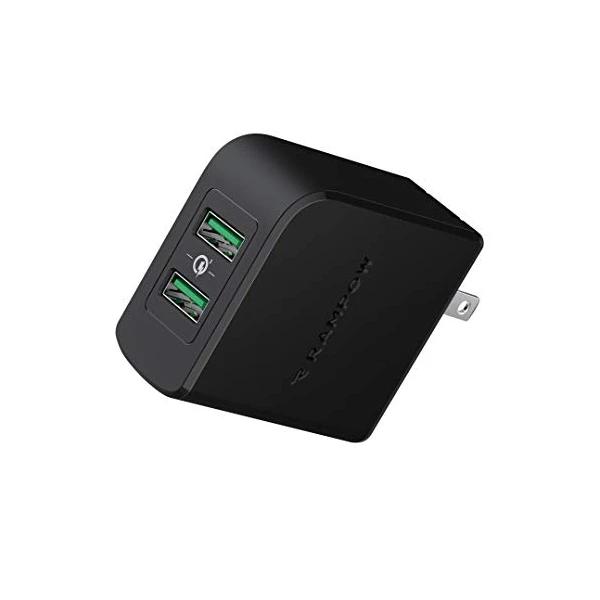 39W Dual USB Quick Charge Wall Charger
