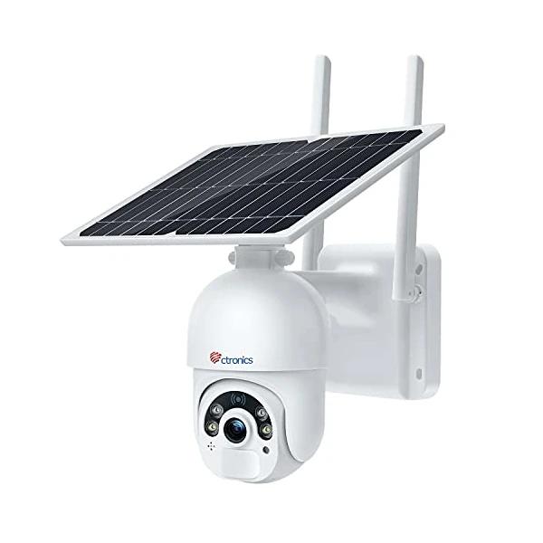 Outdoor Solar Security Camera with Night Vision