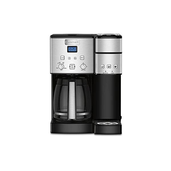 Cuisinart 12-Cup Coffeemaker and Single-Serve Brewer (K-Cup Compatible)
