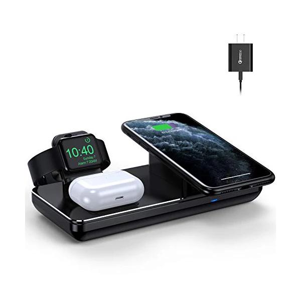 3 in 1 Wireless Charging Station for Apple Watch iPhone & AirPods