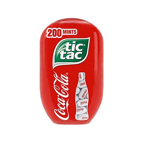 Tic Tac Coca-Cola 200-Count Breath Mints 8-Pack